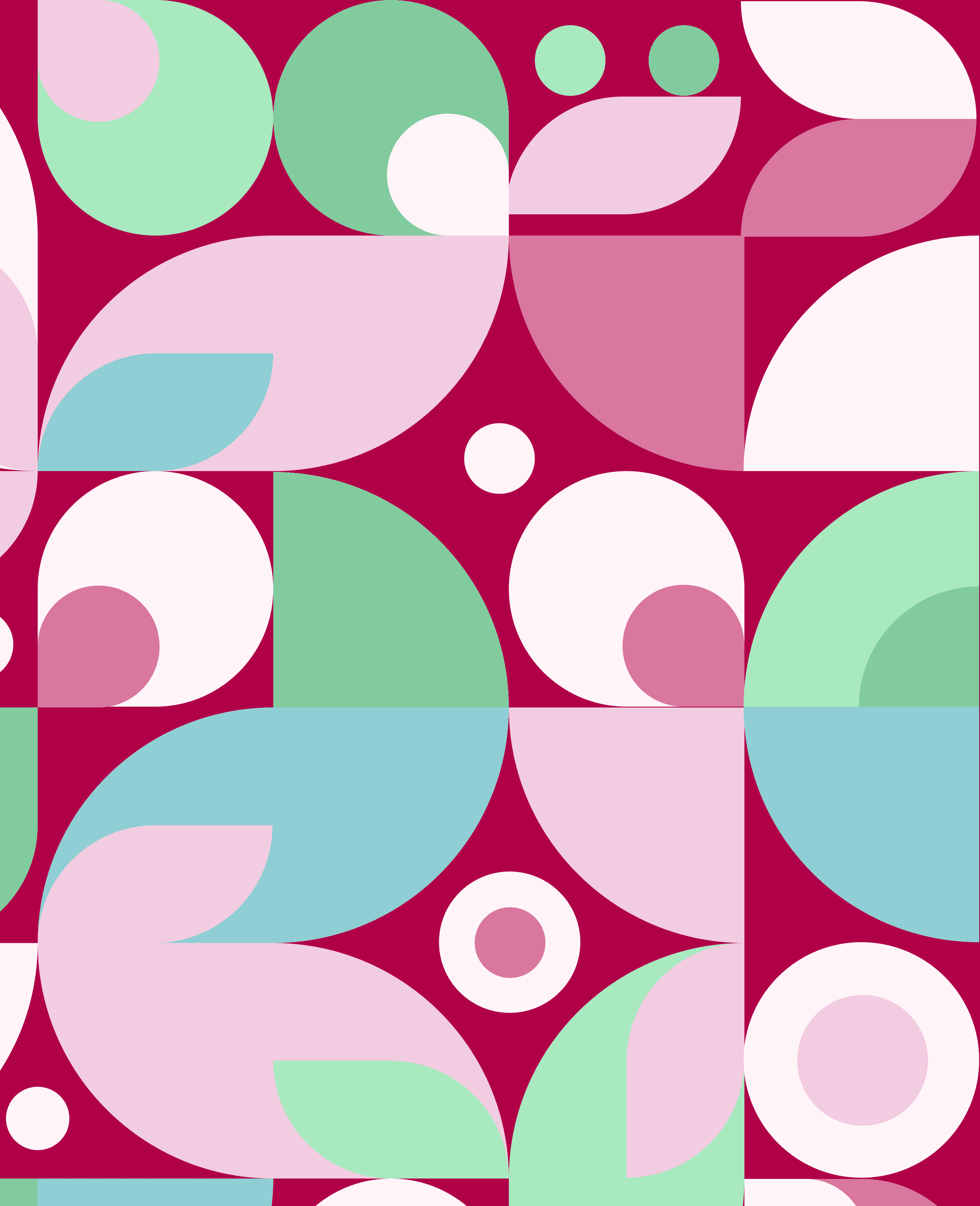 Abstract geometric art